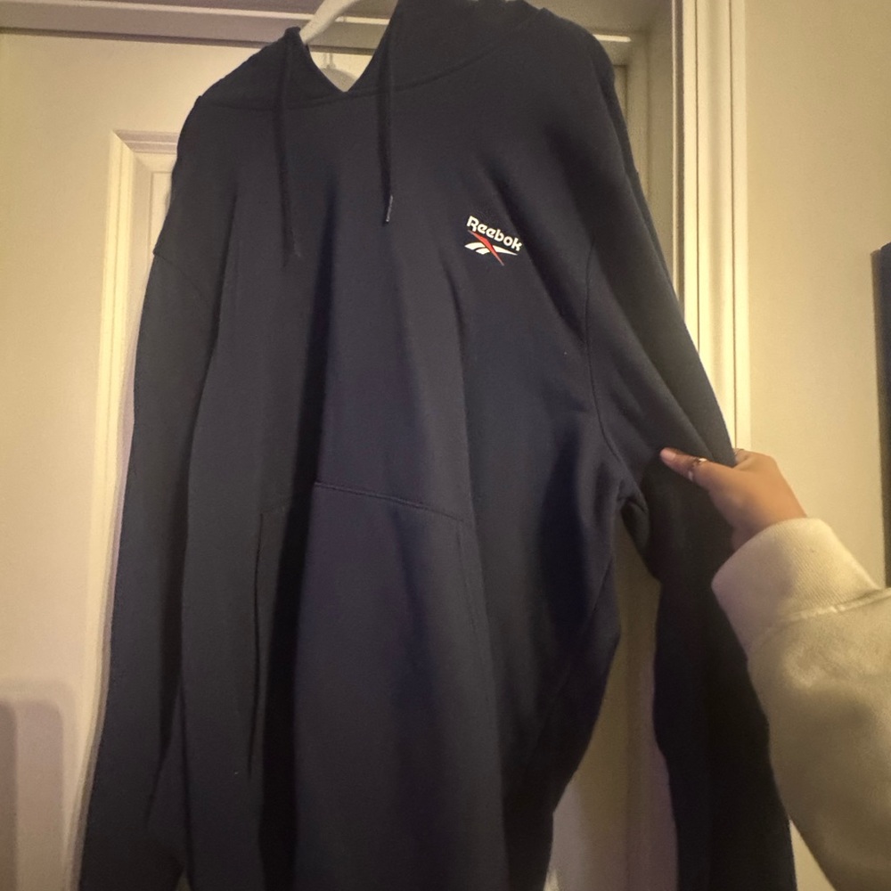 Reebok Dark Blue Pullover Hoodie